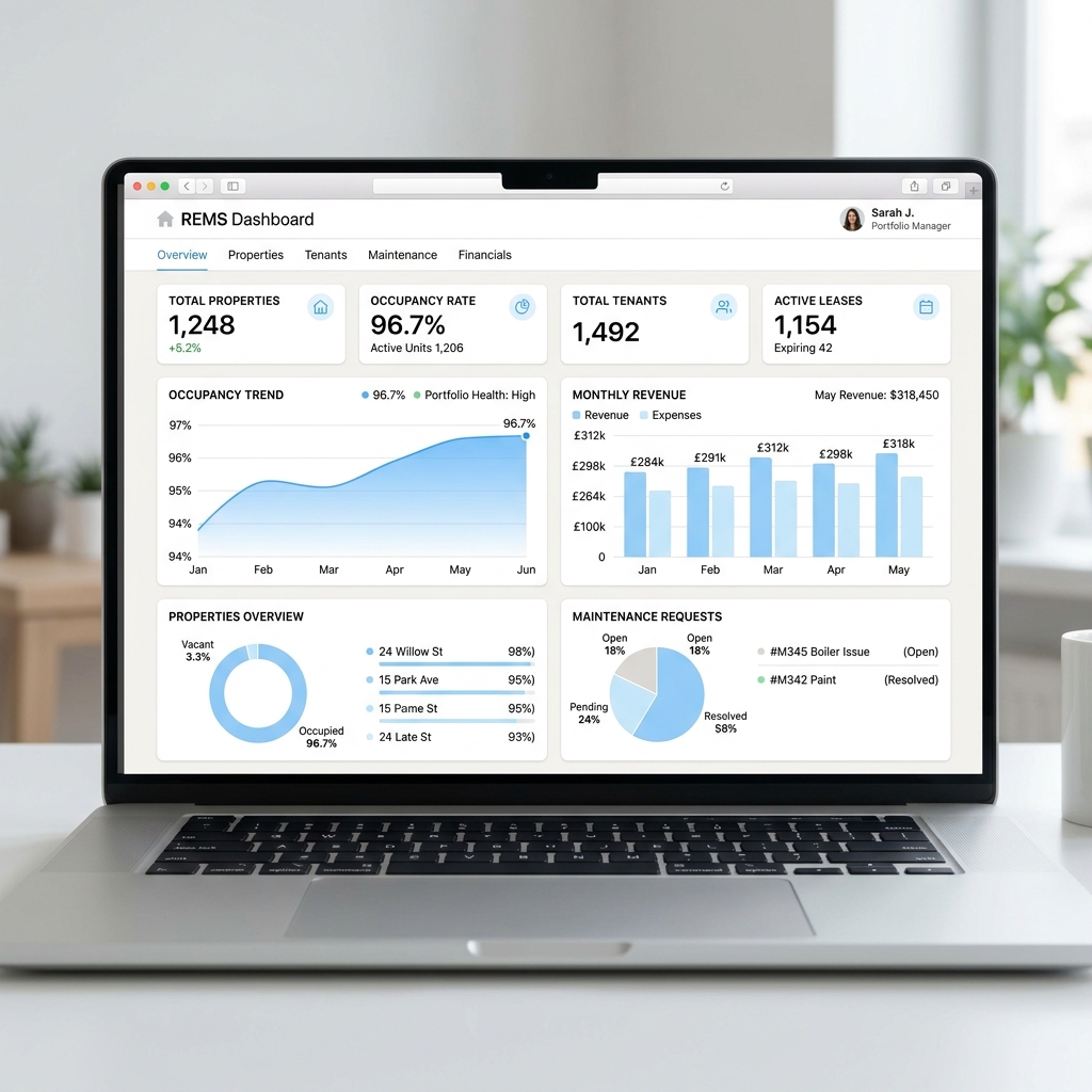 Resyhub Desktop Admin Dashboard